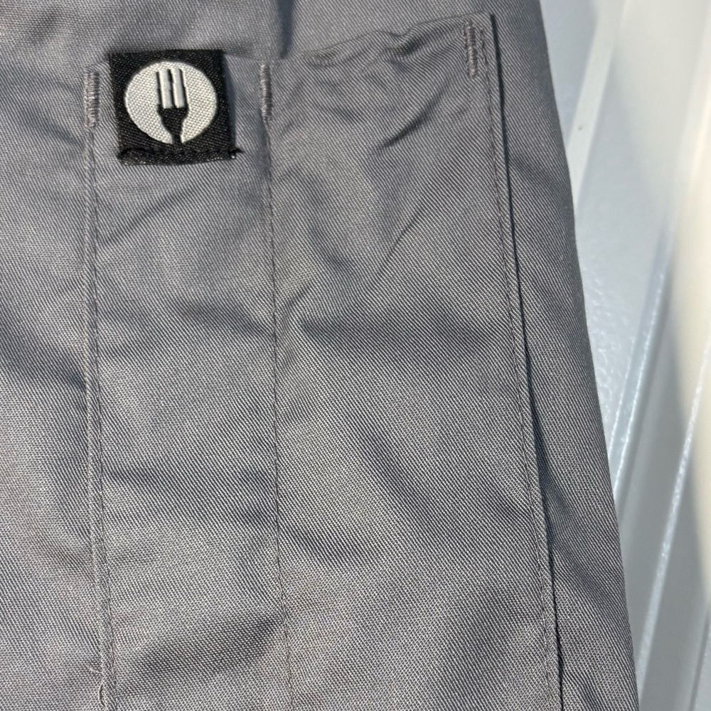 Chef Works Men's Gray Chef Jacket View 5
